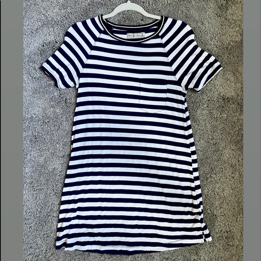 Abercrombie Striped T-Shirt Dress